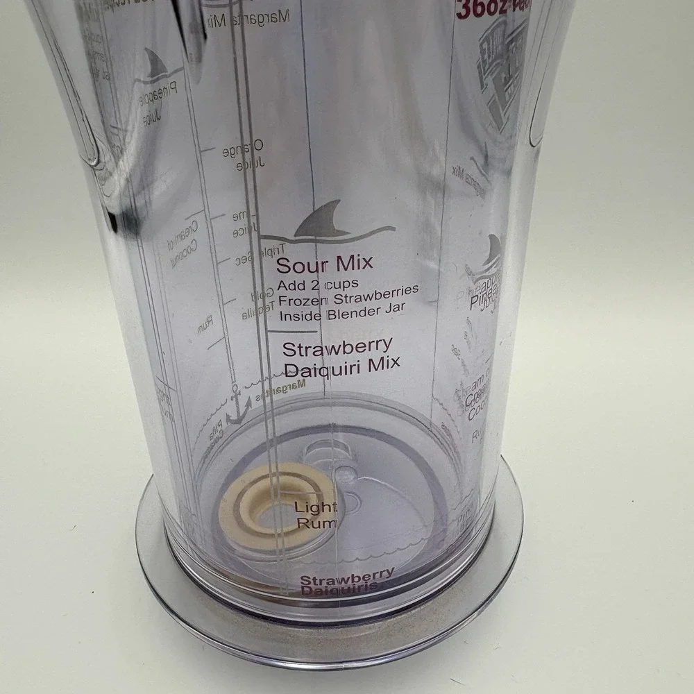 Margaritaville No Brainer Drink Mixer Measure Cocktail Recipes Replacement Part